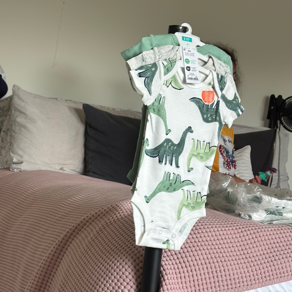 NWT Carters Dinosaur Print Kids three Pieces